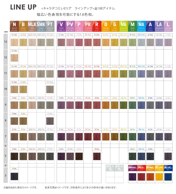 キャラデコ ミュゼリア | カラー剤 | FIVE WEB STORE | 理美容卸問屋