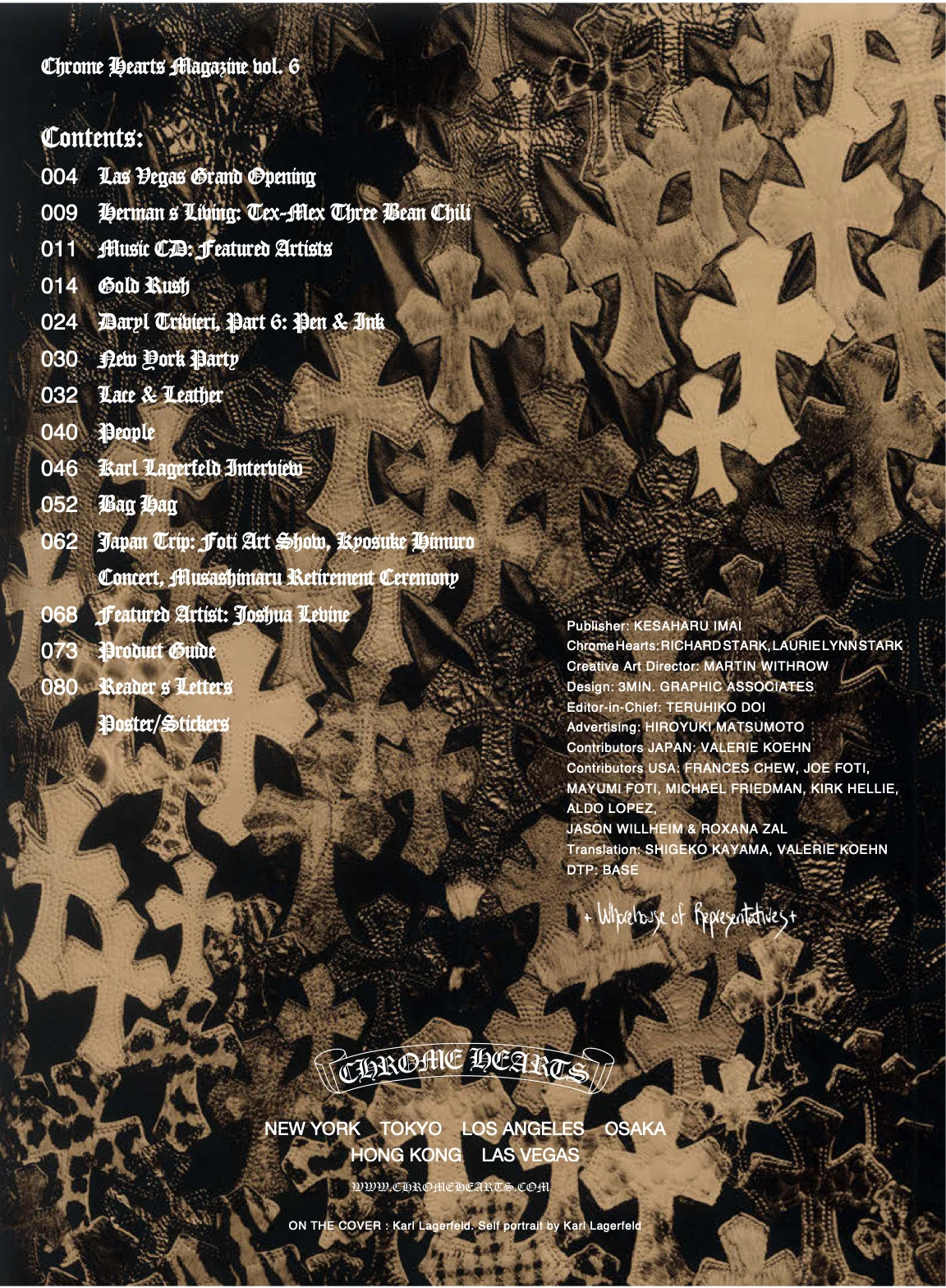 MAGAZINE SERIES 1 VOLUME 6 | Chrome Hearts