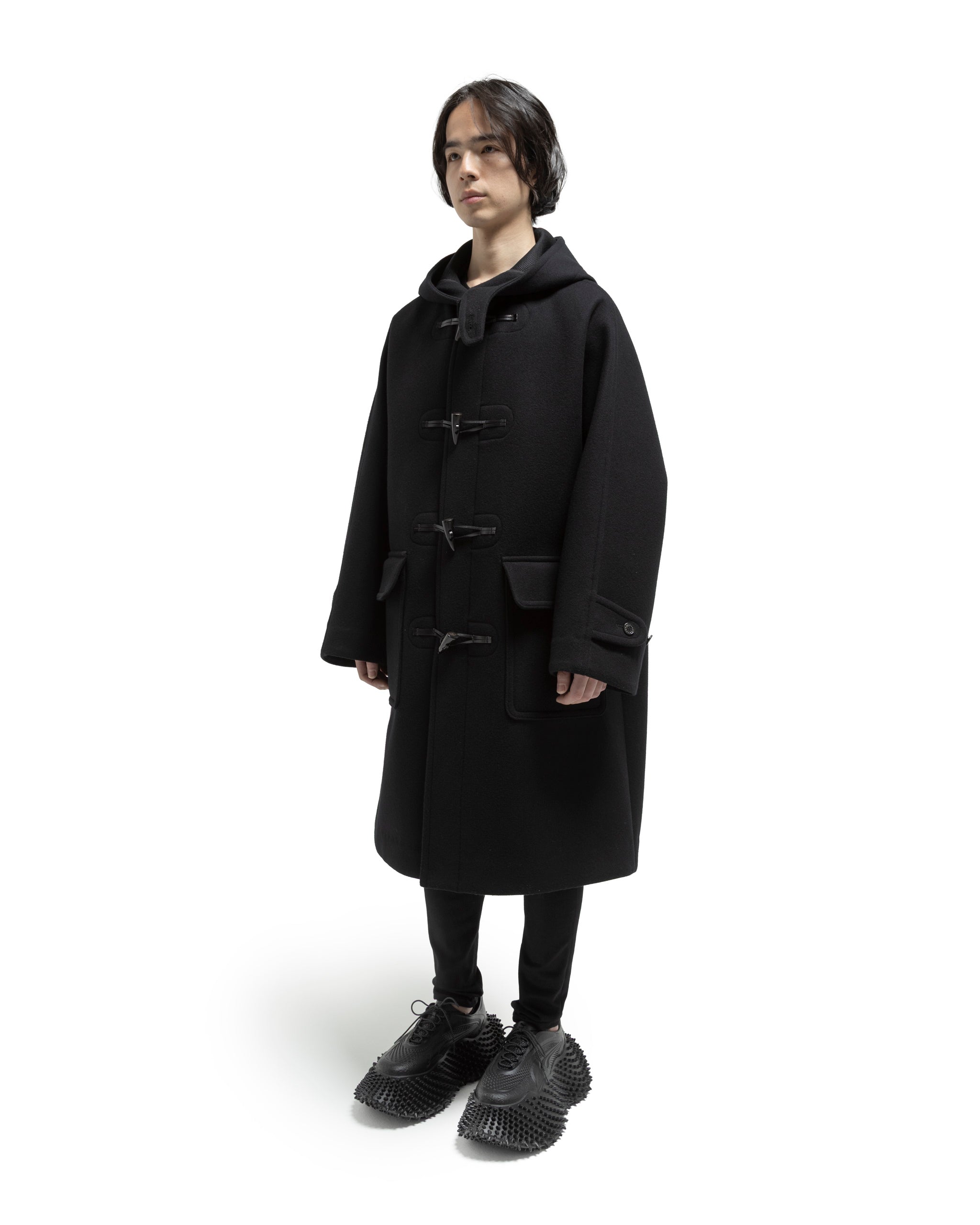 Vintage Modern Duffle Coat - Black – FUMITO GANRYU OFFICIAL STORE