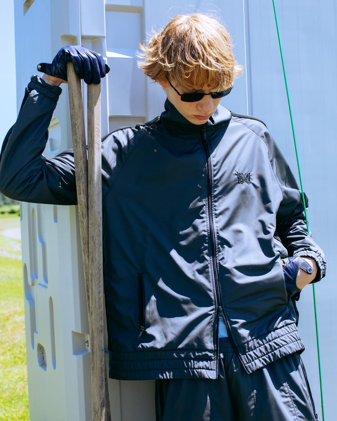 Needles×BEAVER/ニードルズ×ビーバー/別注Track Jacket - NYLON