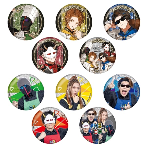 ビストロMSSP】トレーディング缶バッジ （全10種）｜ THE GUEST CAFE