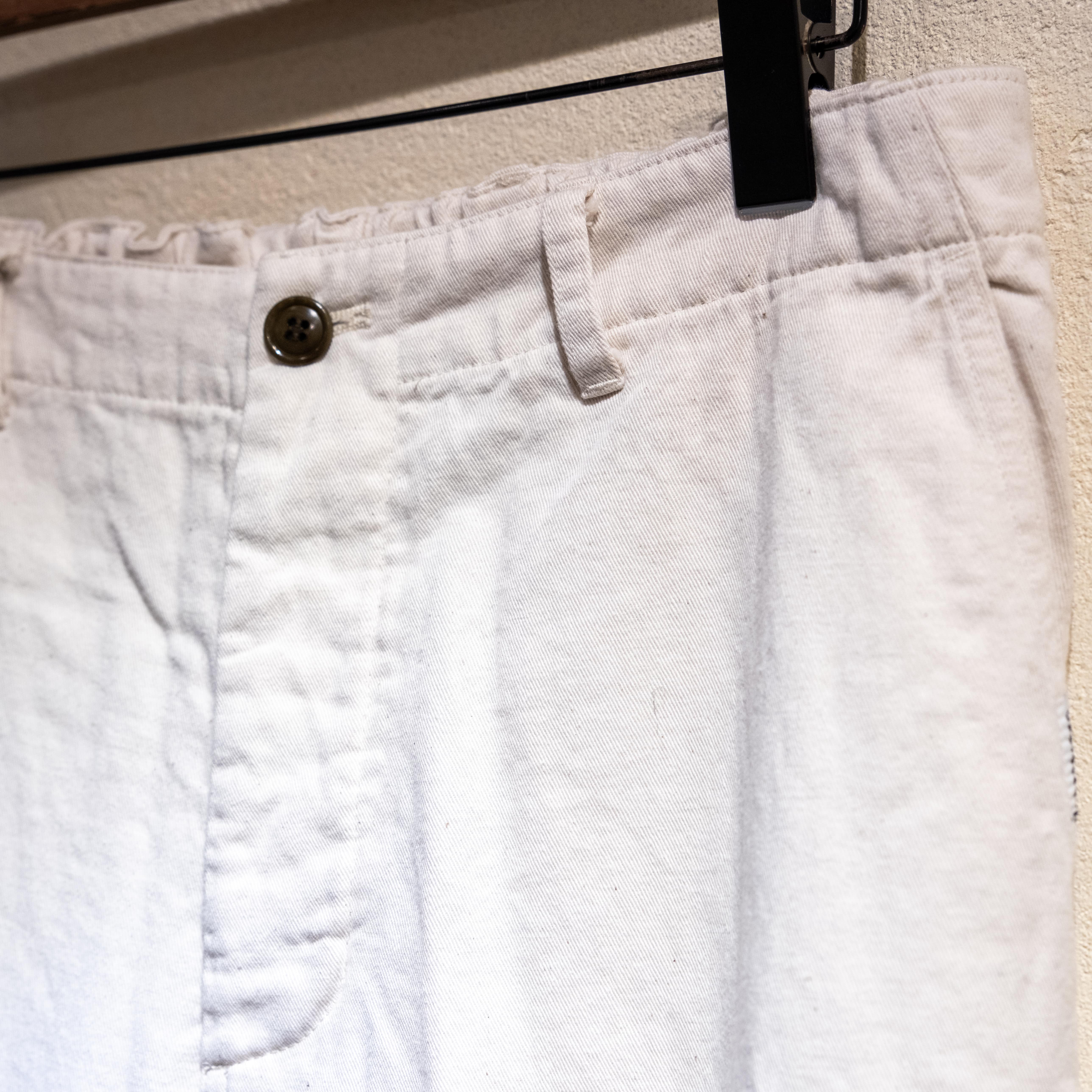 UpcycleLino】BASIC チノ ルーズテーパードパンツ(1 NATURAL)｜ nest