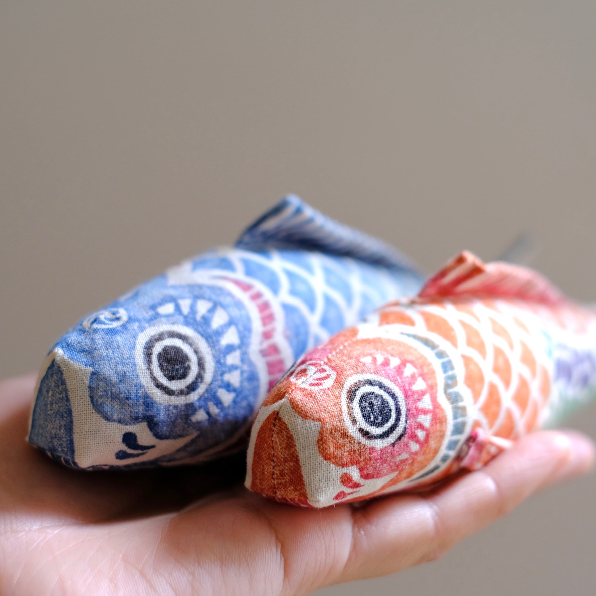 木版手染ぬいぐるみ 鯉のぼりセット｜ 四歩｜PARCO_ya 上野 | ONLINE