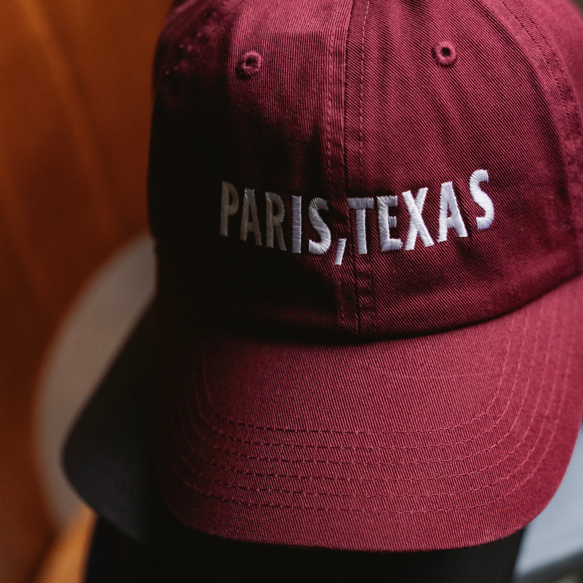 PARIS, TEXAS CAP BURGUNDY（パリステキサスキャップバーガンディー