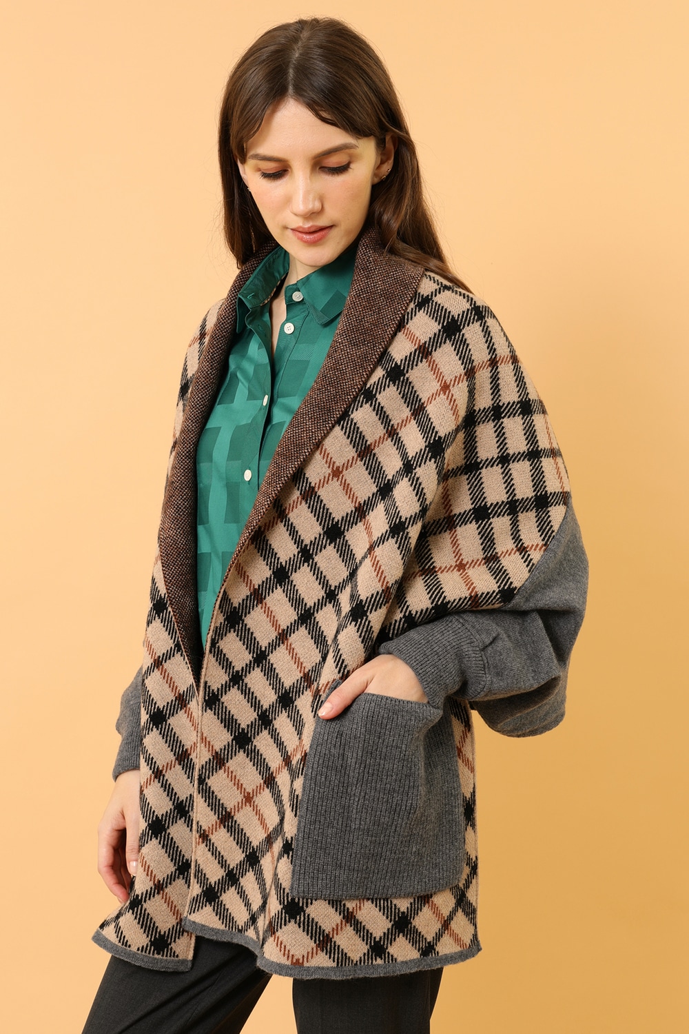 ハウスチェックニットストール 16-221003｜DAKS（ダックス）公式