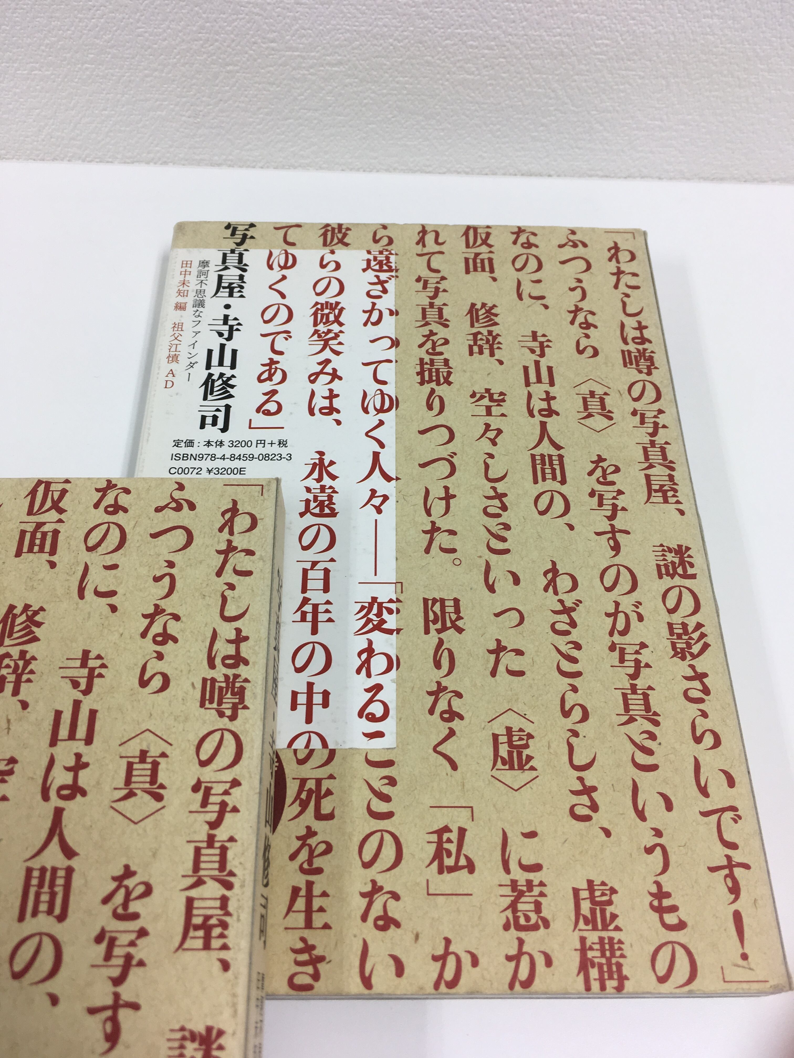 僅少本・傷み汚れアリ】写真屋・寺山修司 摩訶不思議なファインダー