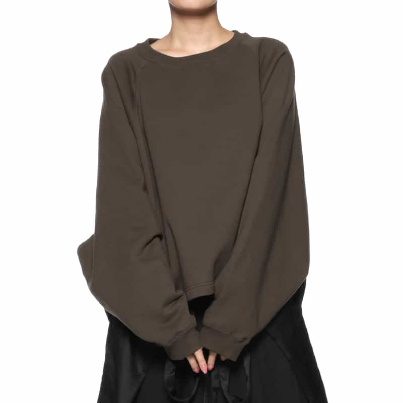 COGTHEBIGSMOKE ＜コグザビッグスモーク＞ タック入りスウェットプル