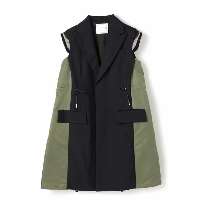 SACAI＜サカイ＞ スーチングコートベスト（2264265）｜SACAI(サカイ