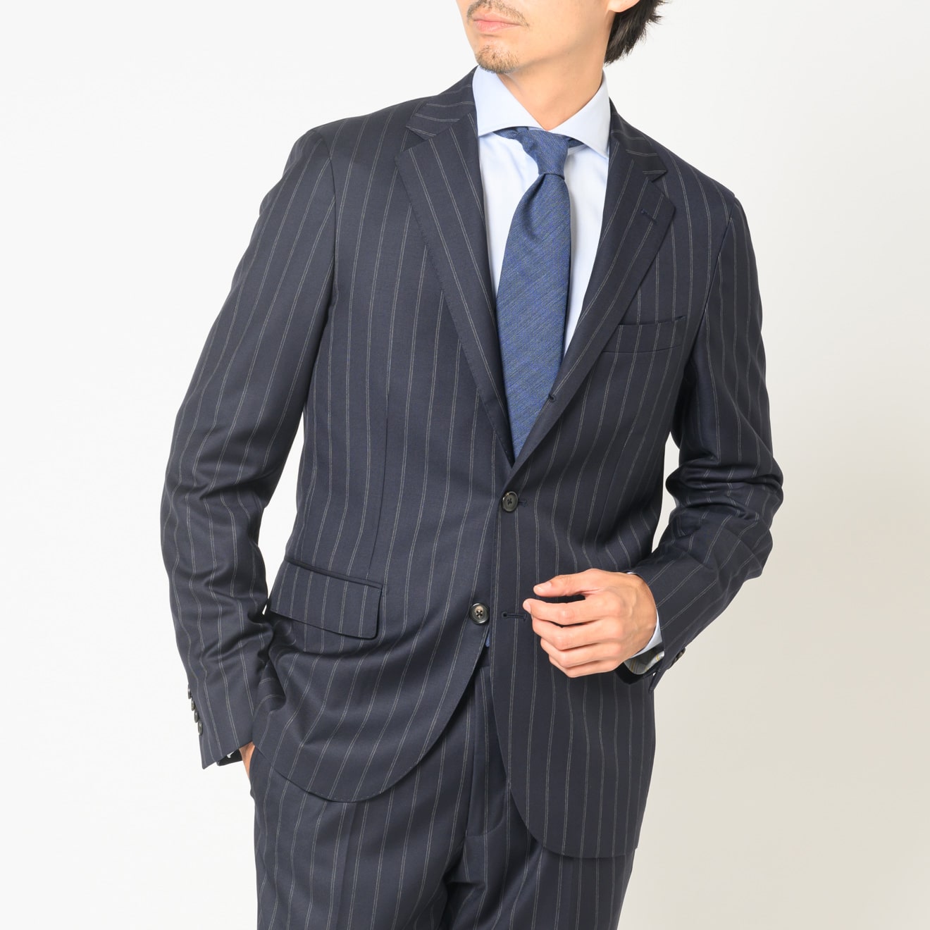 伊カノニコ社 ペレニアル ネイビーストライプ | ONLY ONLINE STORE