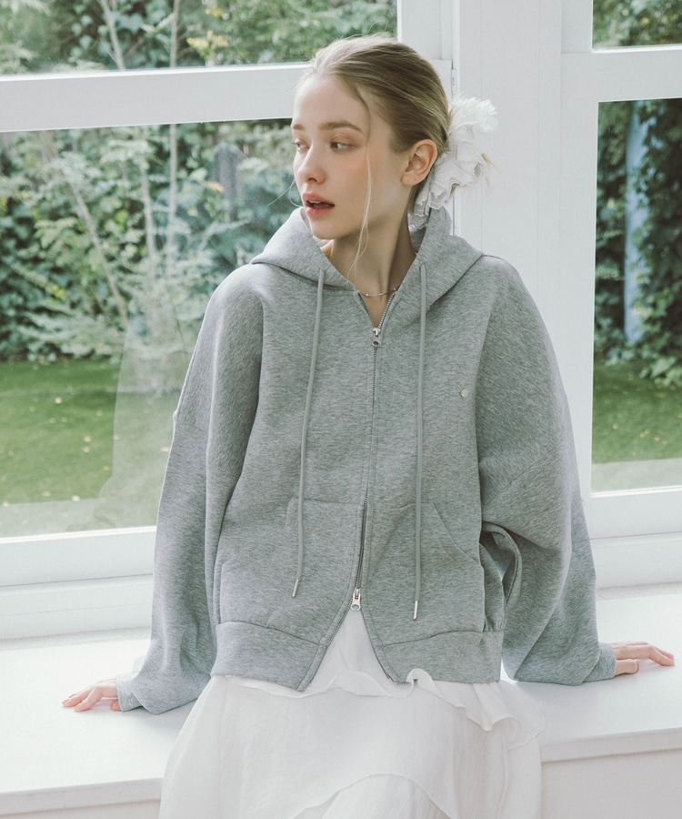 Wzipダンボールパーカー(M GRAY): トップス｜PMbox P&M OFFICIAL