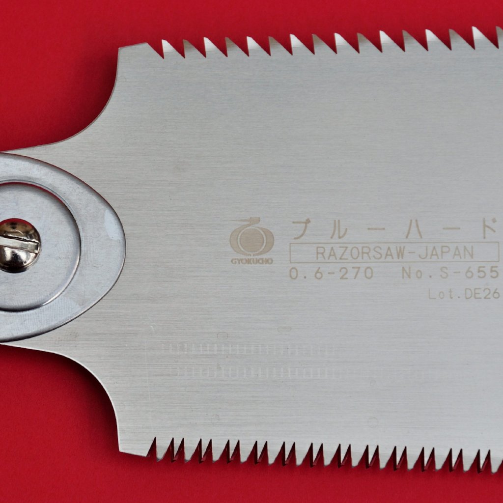 Japanese Razorsaw Gyokucho RYOBA 655 270mm crosscut Ripcut Japan