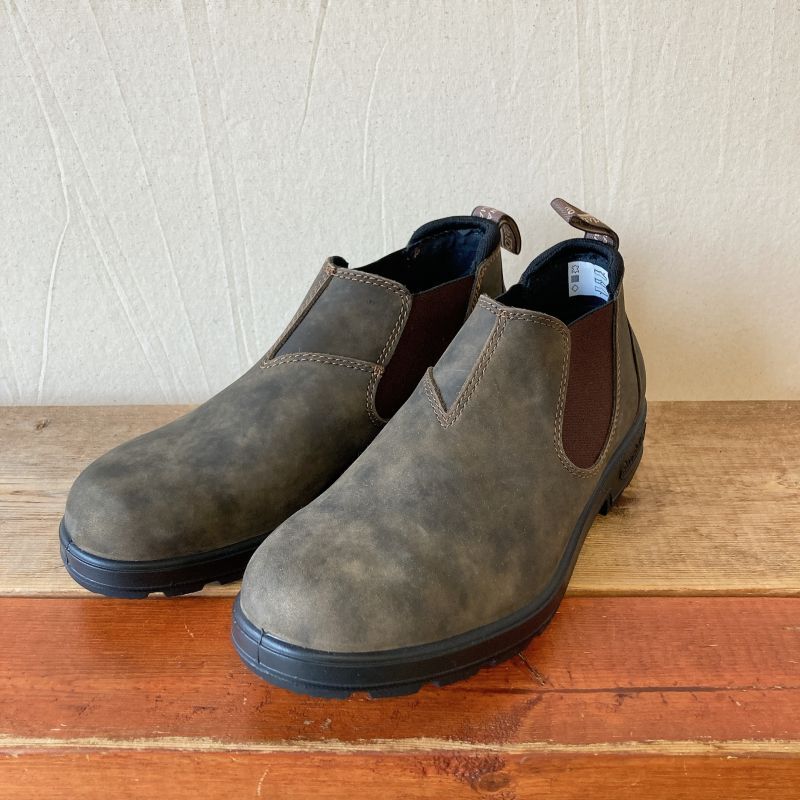 Blundstone/ブランドストーン】LOW-CUT (RUSTIC BROWN)