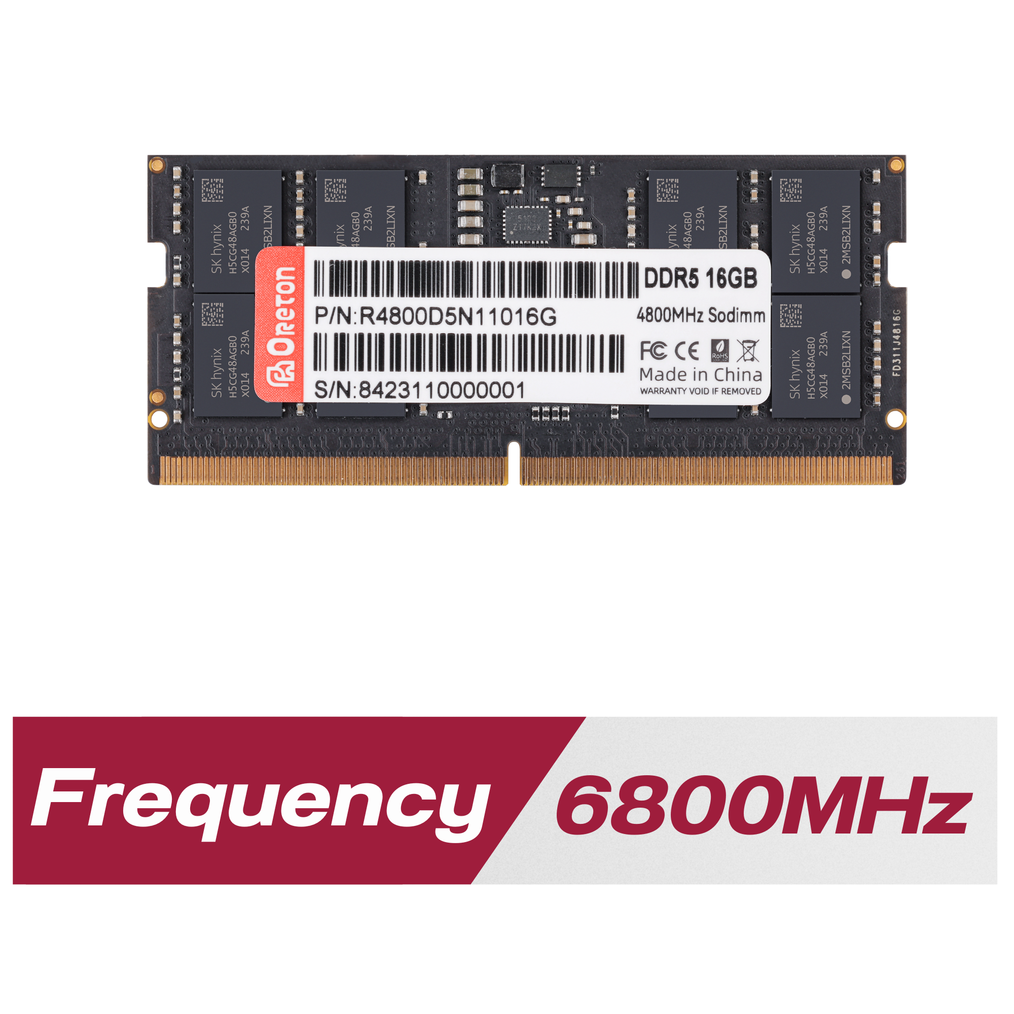DDR5 SODIMM Memory - High-Speed Performance for Laptops