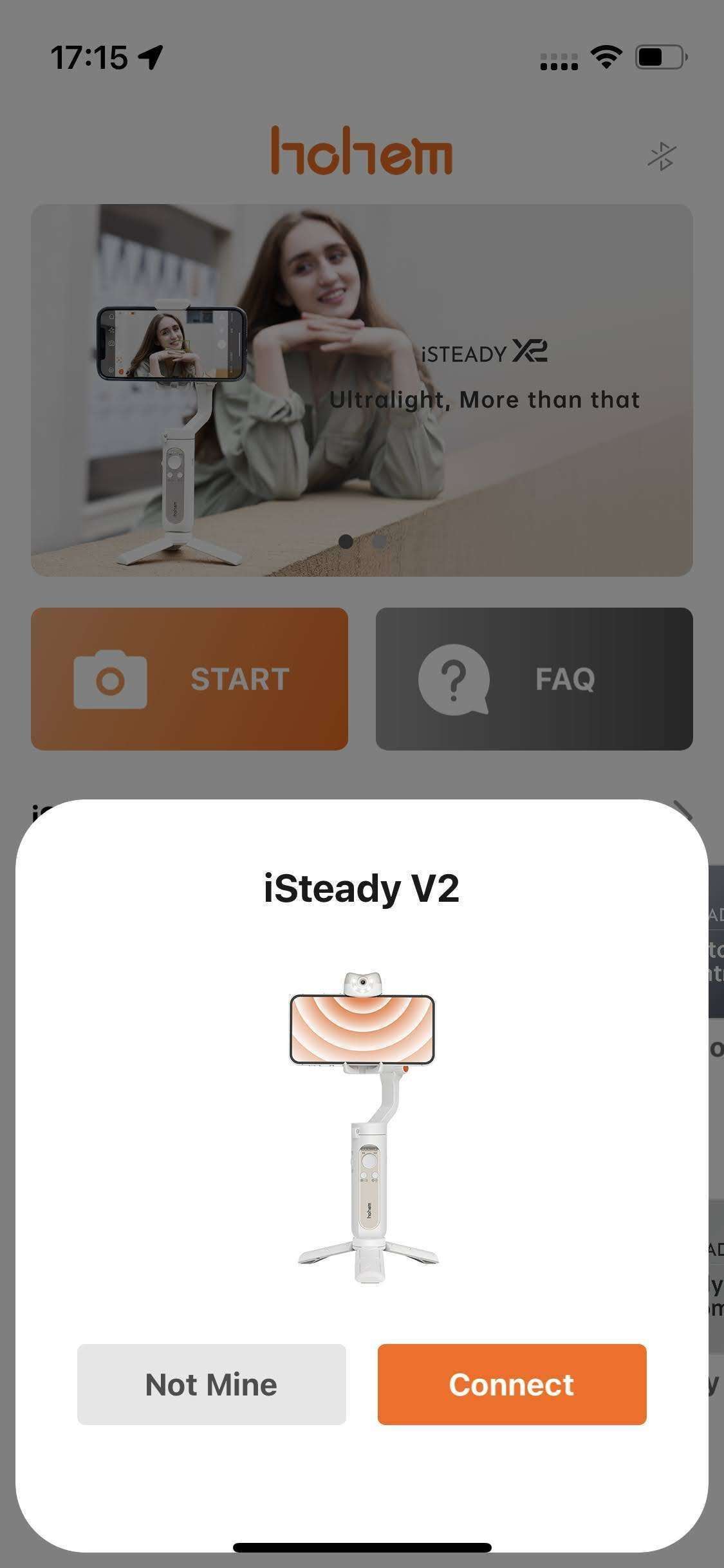 hohem V2 3軸 スマホジンバルレビュー：AIによるフェイストラッキング