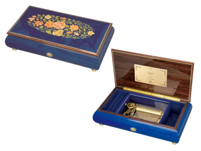 ORPHEUS 木製オルゴール50弁 愛の賛歌 エーデルワイス 愛の讃歌 M