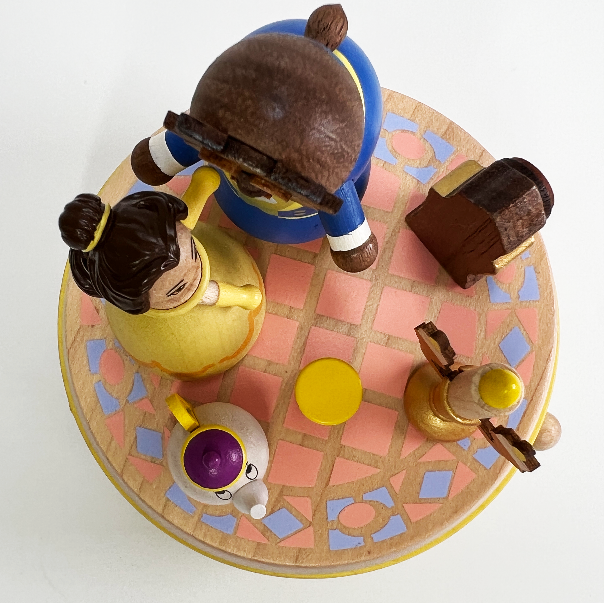 CD183S】ディズニー木製からくりオルゴール 美女と野獣 – オルゴール