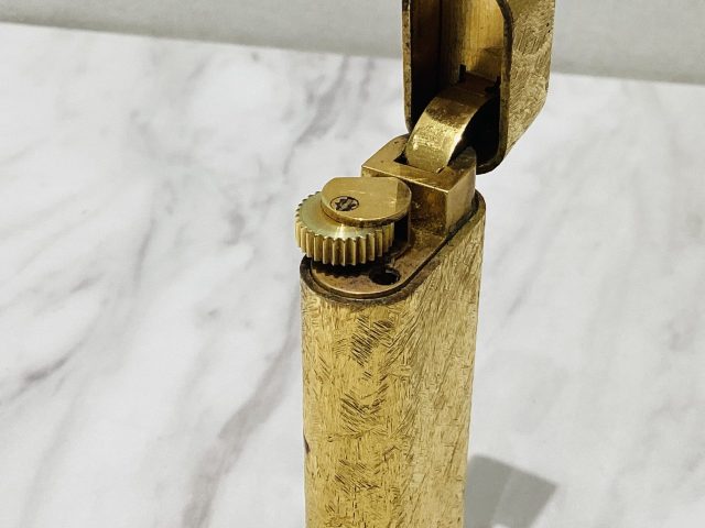カルティエ Cartier ガスライター ゴールド キズ汚れは有 使用品