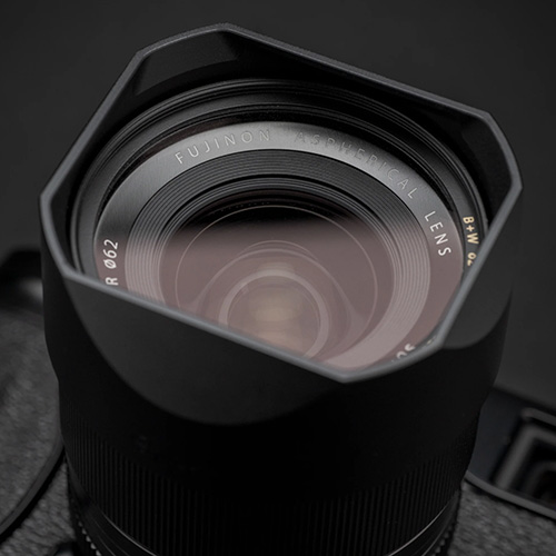 スクエアフード FUJIFILM XF18mmF1.4 R LM WR専用 角型アルミフード