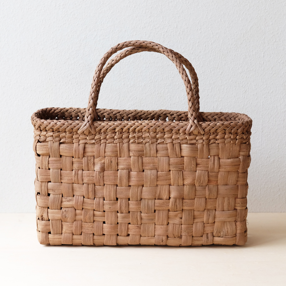 山葡萄 かごバッグ 市松編み 国産 | ORIORI