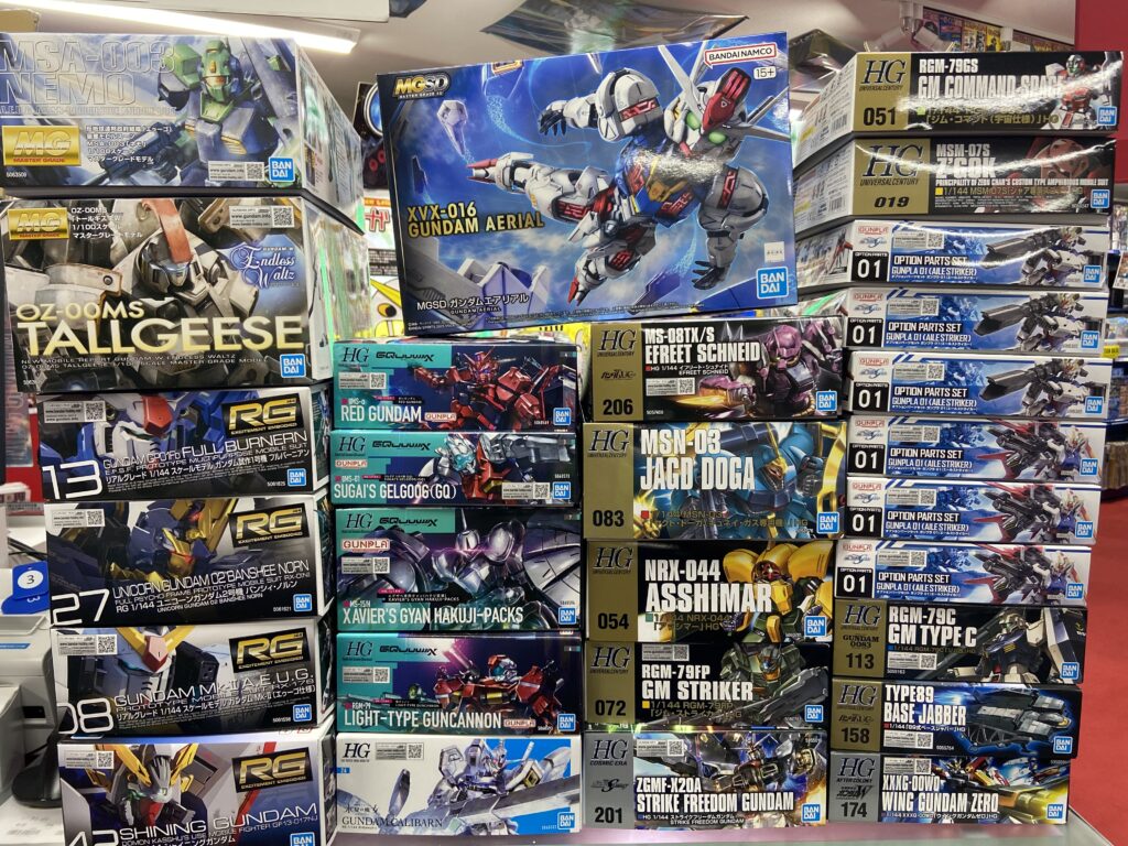 ガンプラ新品＆再販】MGSDエアリアルをはじめ、様々なシリーズから大量
