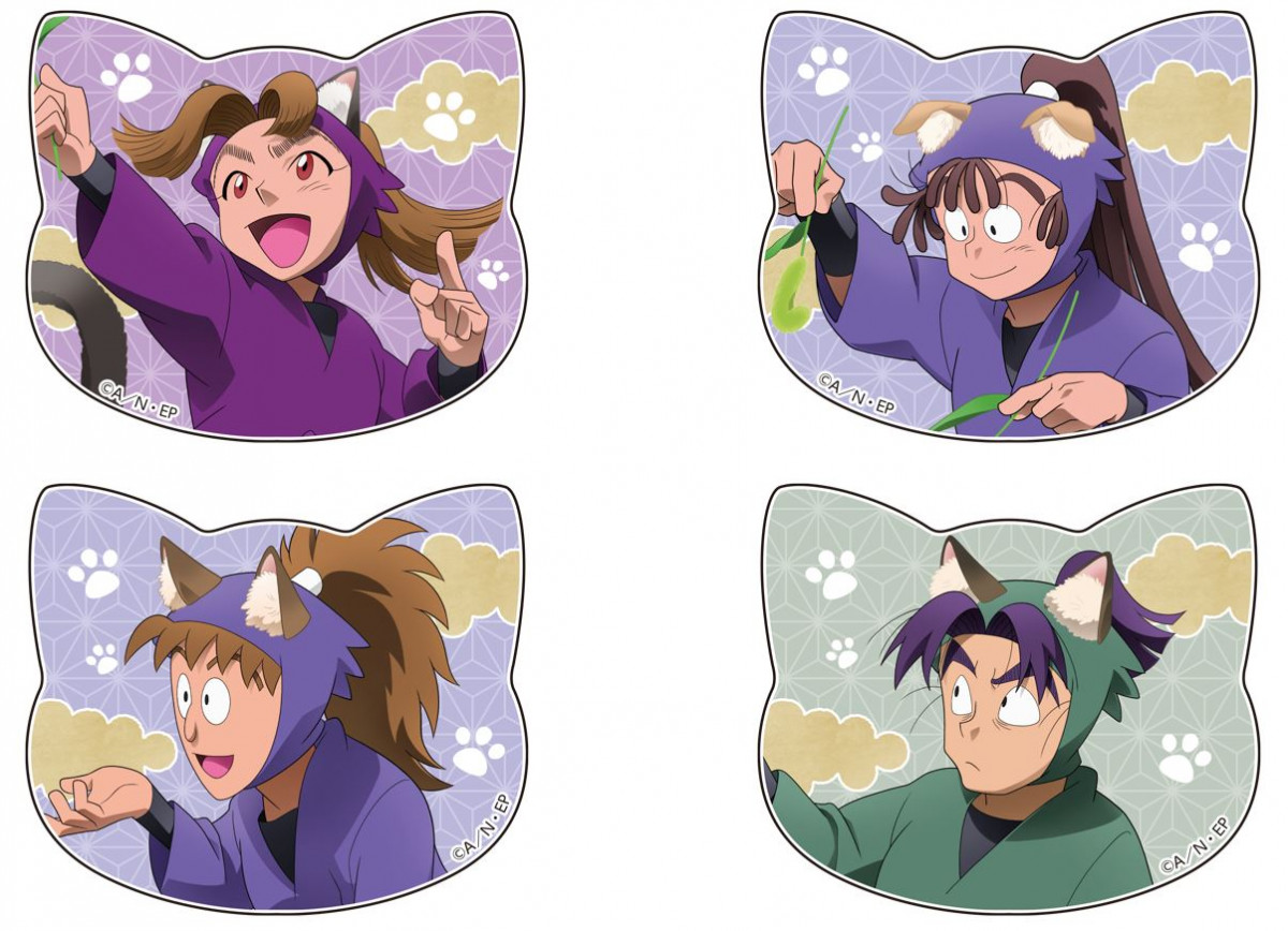 雑渡昆奈門まで忍たま22キャラが猫耳姿で集結「忍たま乱太郎 in