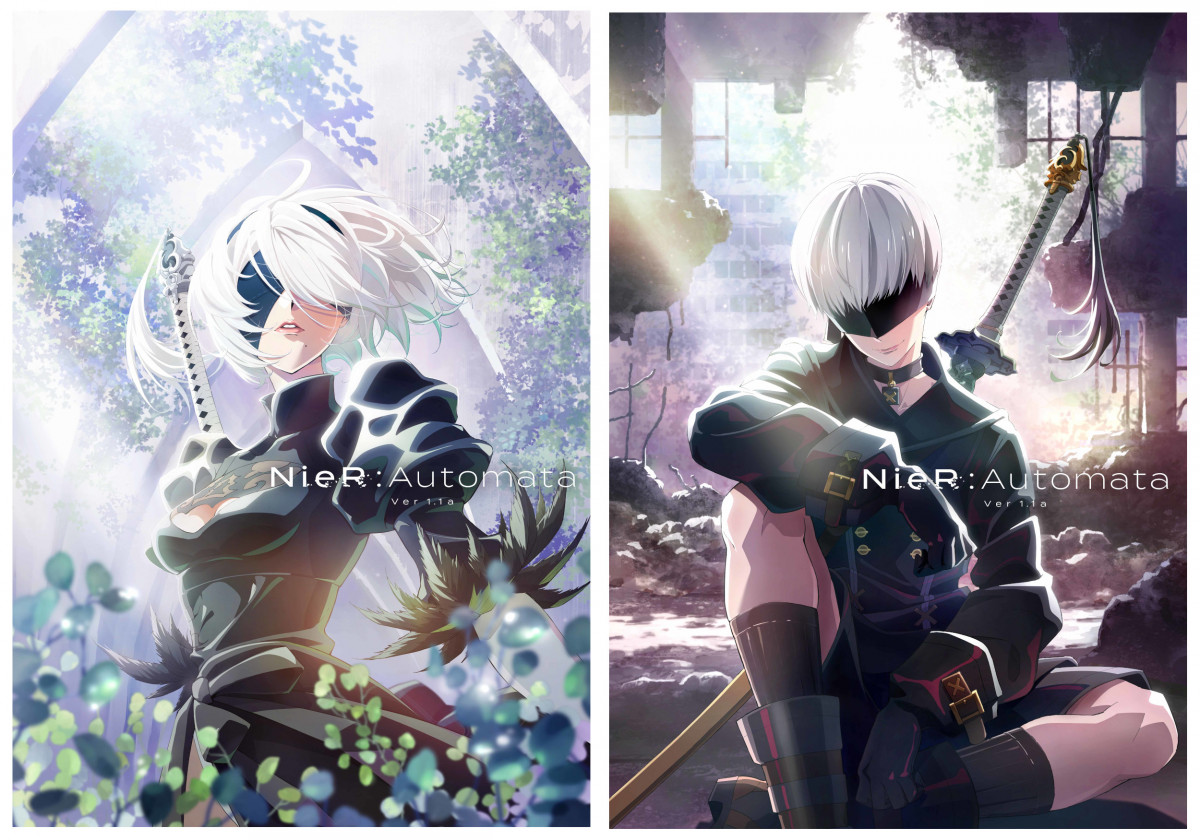 大人気アクションRPGアニメ化『NieR:Automata』2B・9S描き下ろし