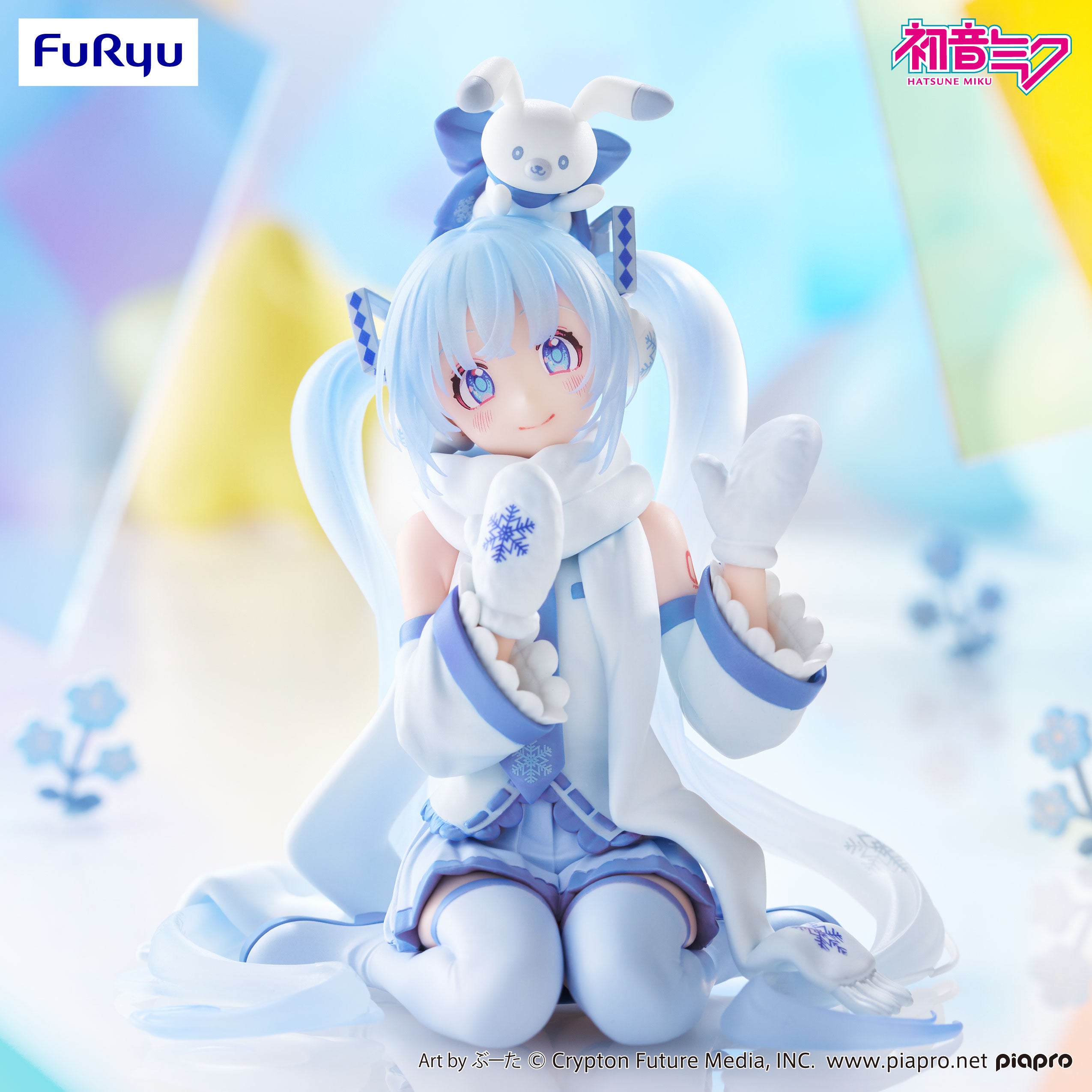 Pre-Order) Hatsune Miku - Noodle Stopper Prize Figure - SNOW MIKU