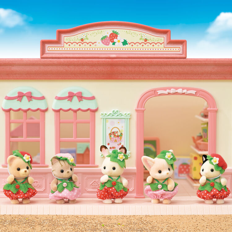 Sylvanian Families / Gather Together! Baby Set - Strawberry