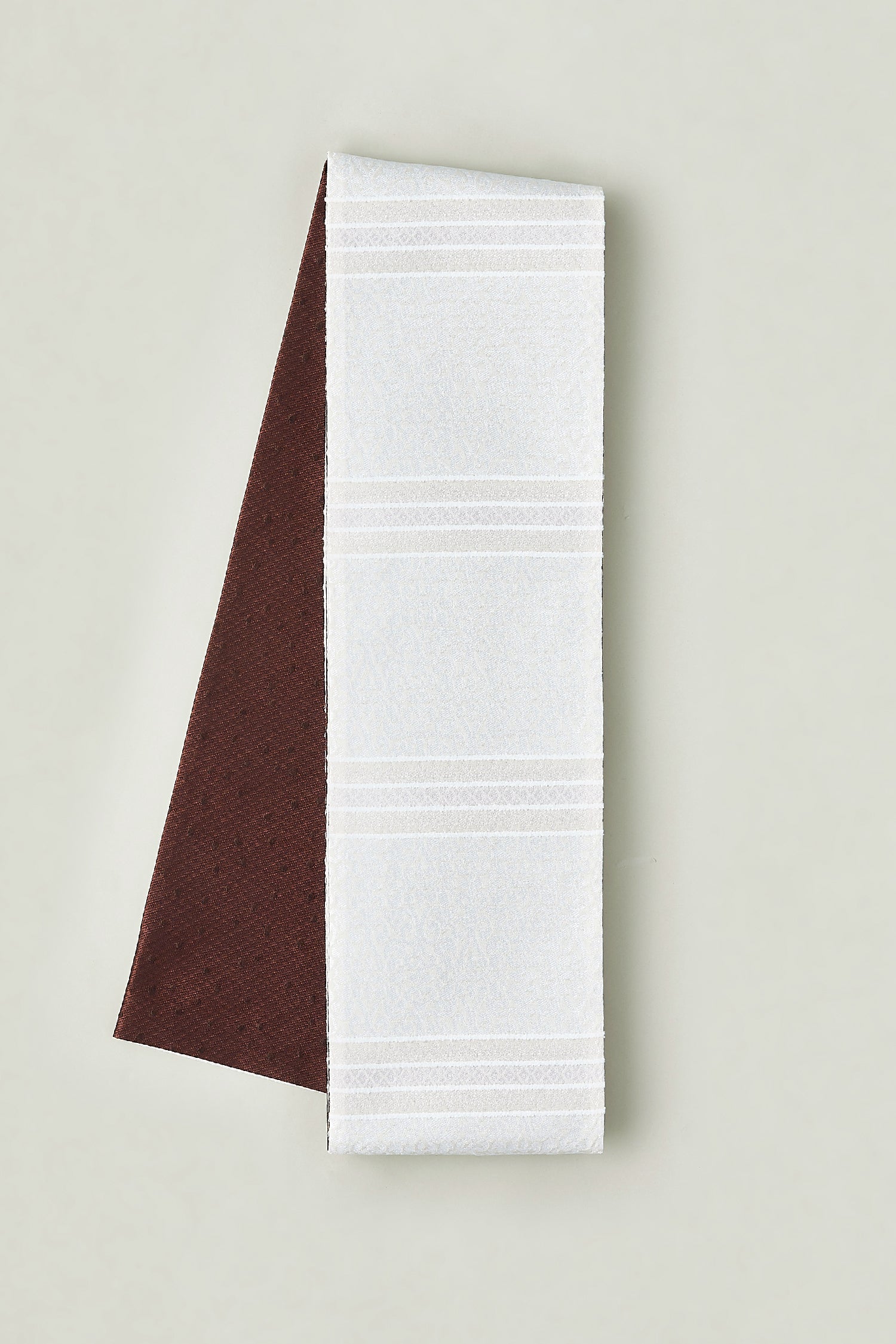 大塚呉服店オリジナル半巾帯 ペルシャ紋 ベージュ