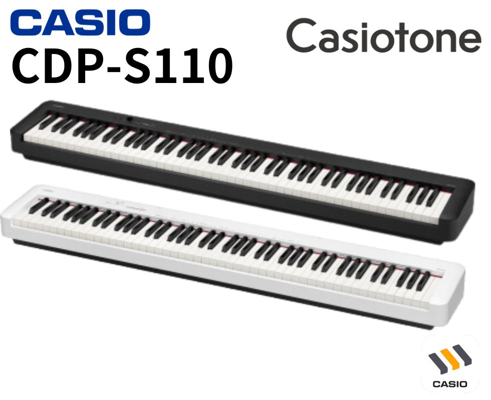 美品】2022年式 casio cdp-s110 ホワイト 箱・付属品完備 casio cdp