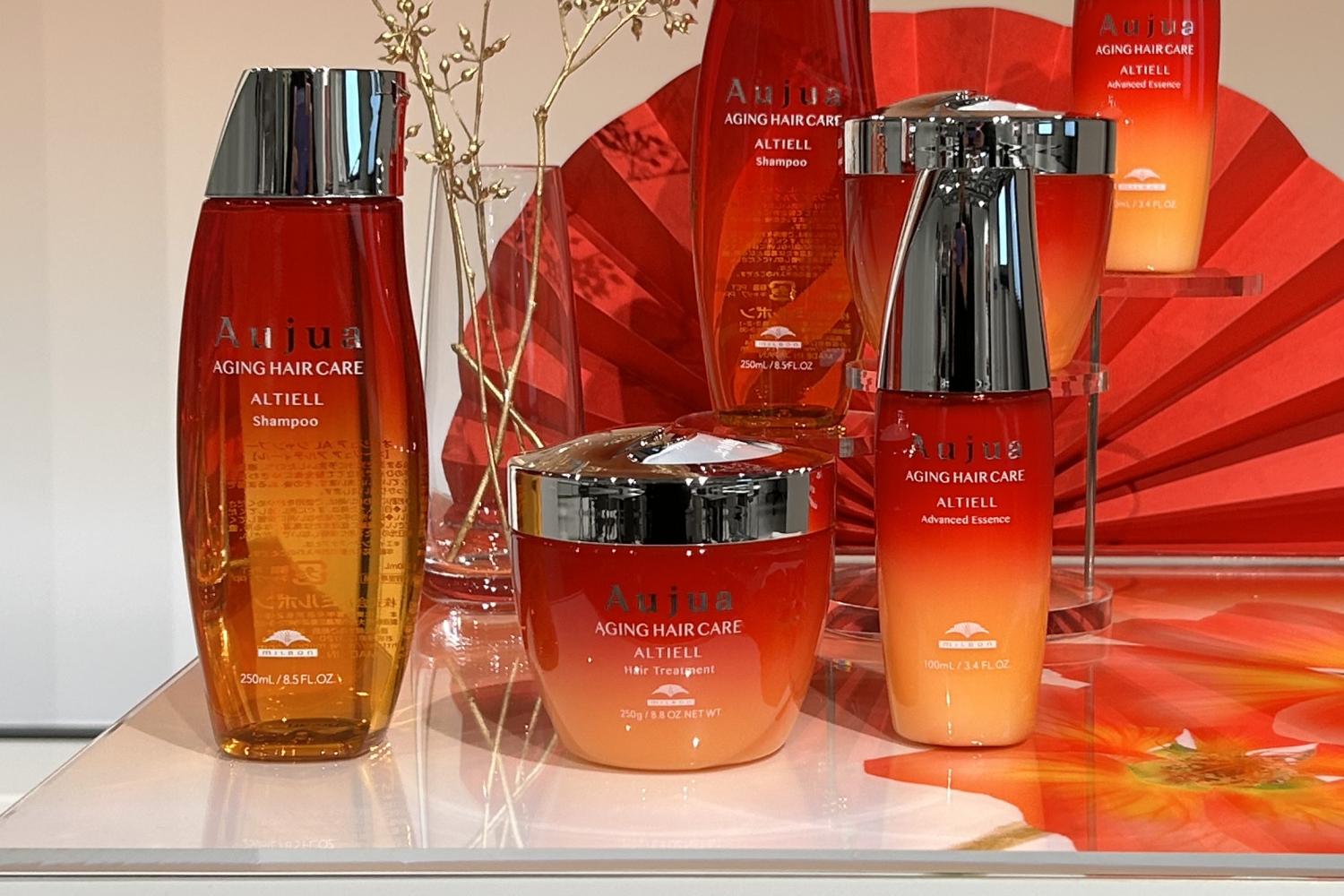 ミルボン「オージュア アルティール」の3ステップで濃密保水ケア