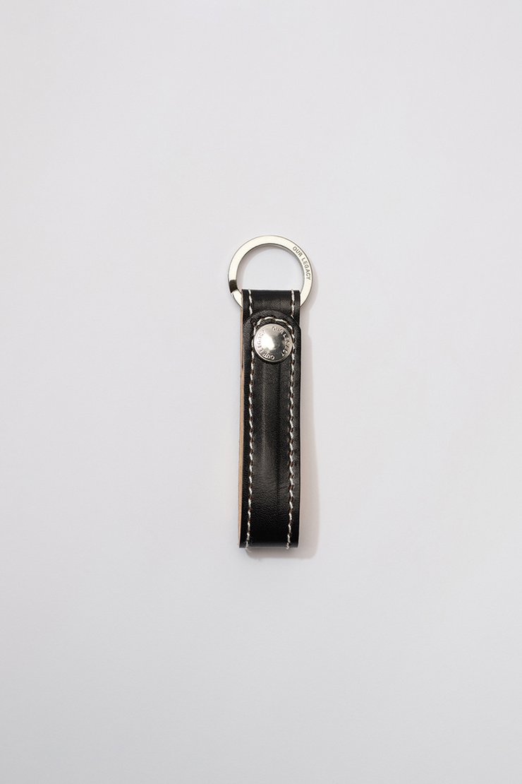 Our Legacy - Key Holder Acceleration Black Leather