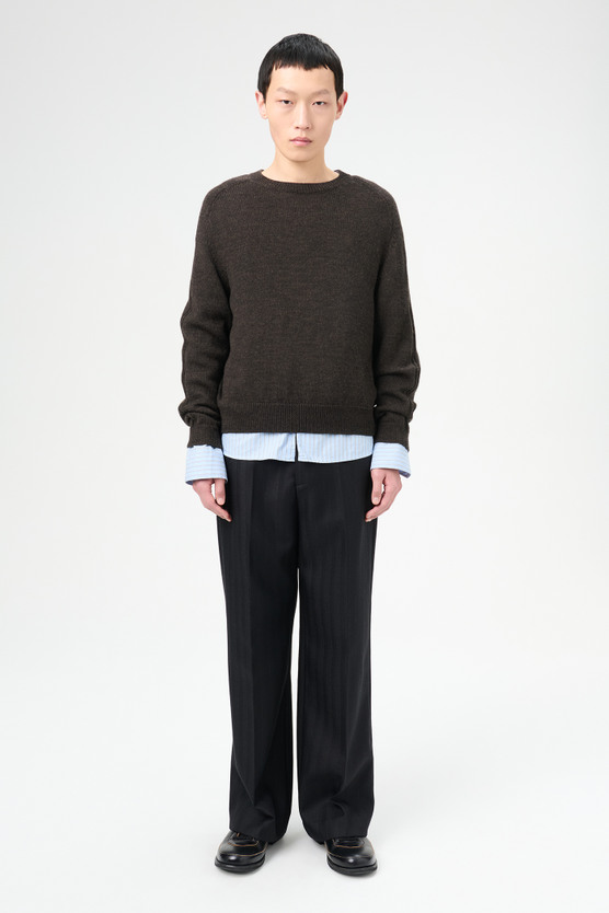 Our Legacy - True Roundneck University Brown Rustic Merino