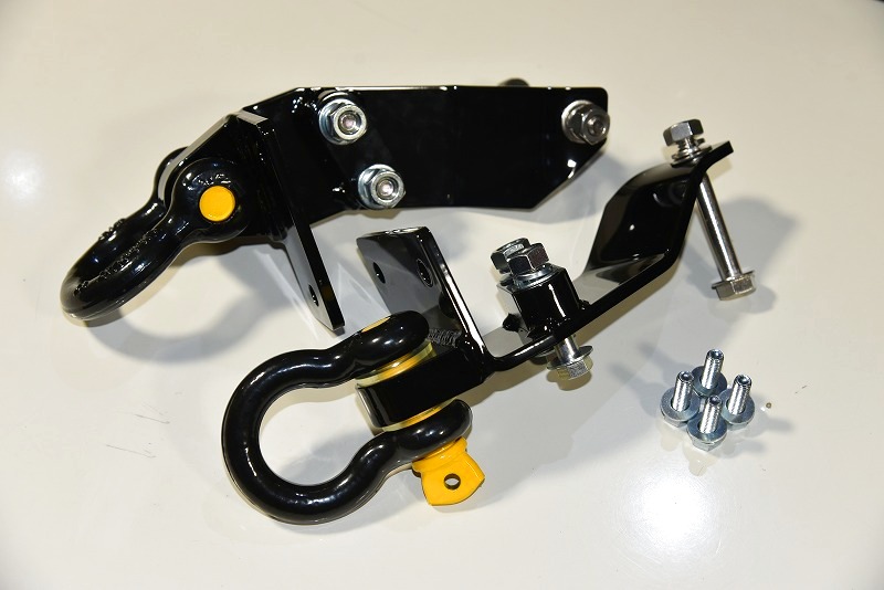 エブリイDA17 フロント牽引フック（SCバンパーガード専用） - ジムニー