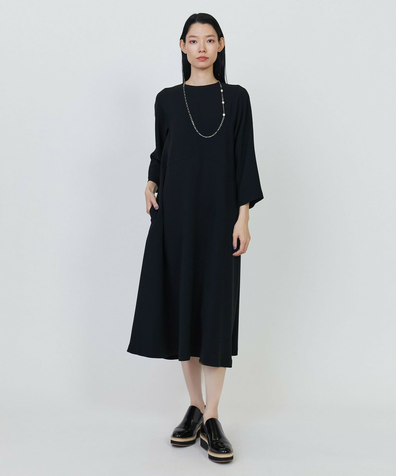 トリアセジョーゼットワンピース】｜【L'EQUIPE(レキップ)】｜BIGI