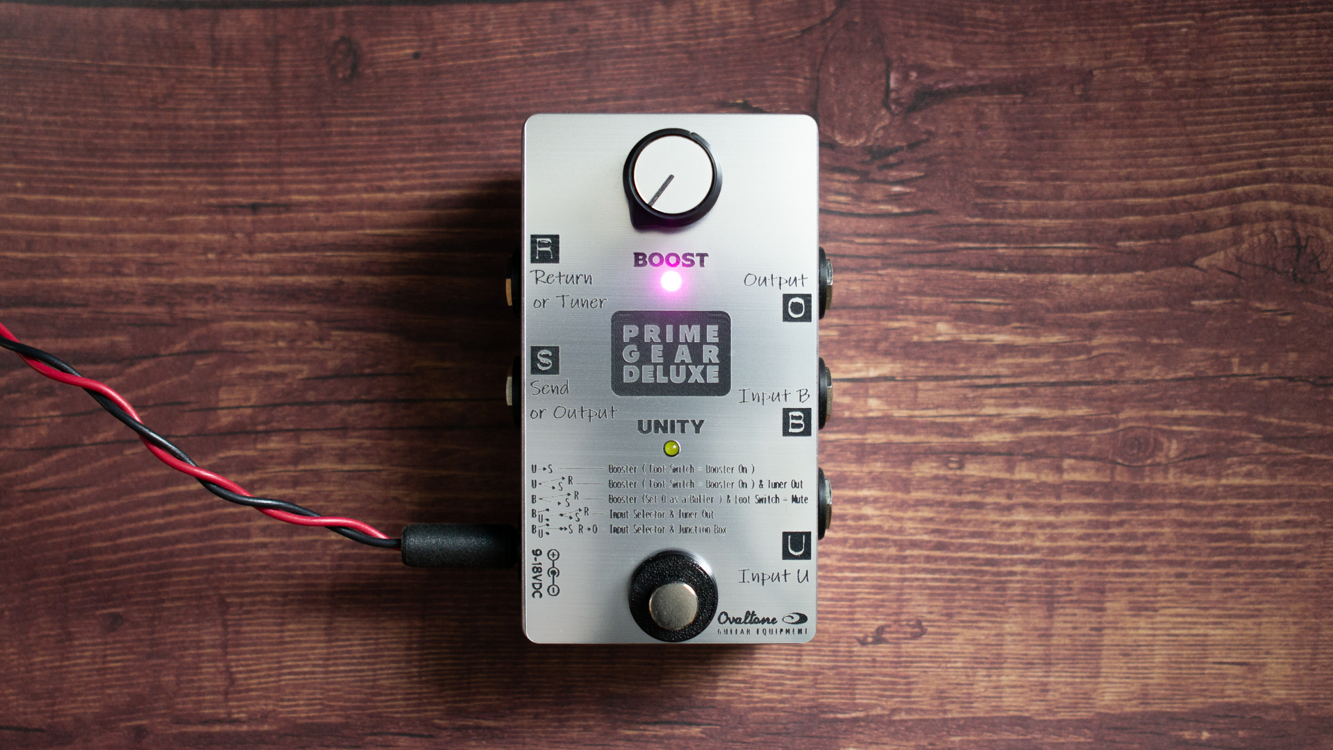 Booster-ブースター- – Ovaltone -handmade effect pedals-