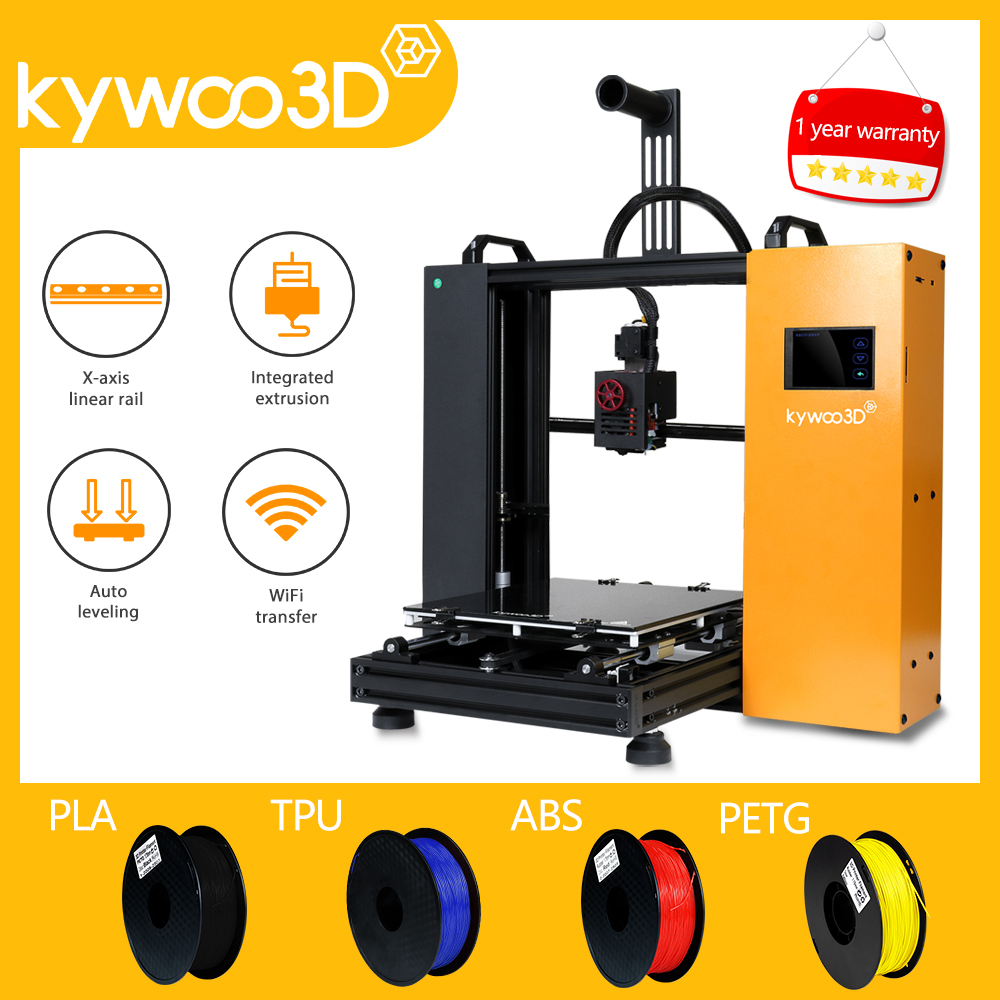 Kywoo Tycoon Max X-Axis Linear Rail 3D Printer with Large Printing