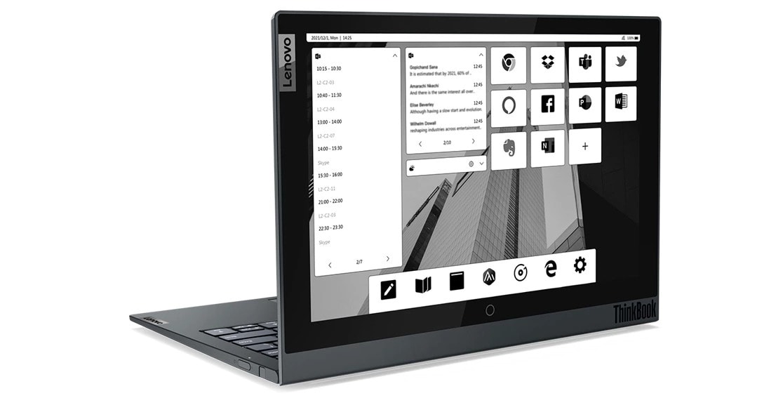 Lenovo ThinkBook Plus Gen 2 (Intel) | Dual-display business laptop