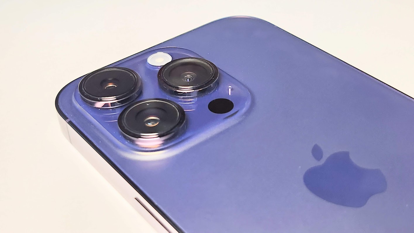 iPhone 14pro 256gb SIMフリー ディープパープル レンタル] Apple