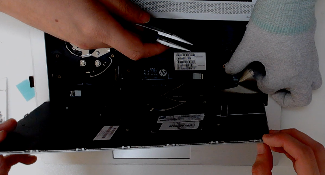 HP Pavilion キーボード交換作業紹介【ヒューレット・パッカード製