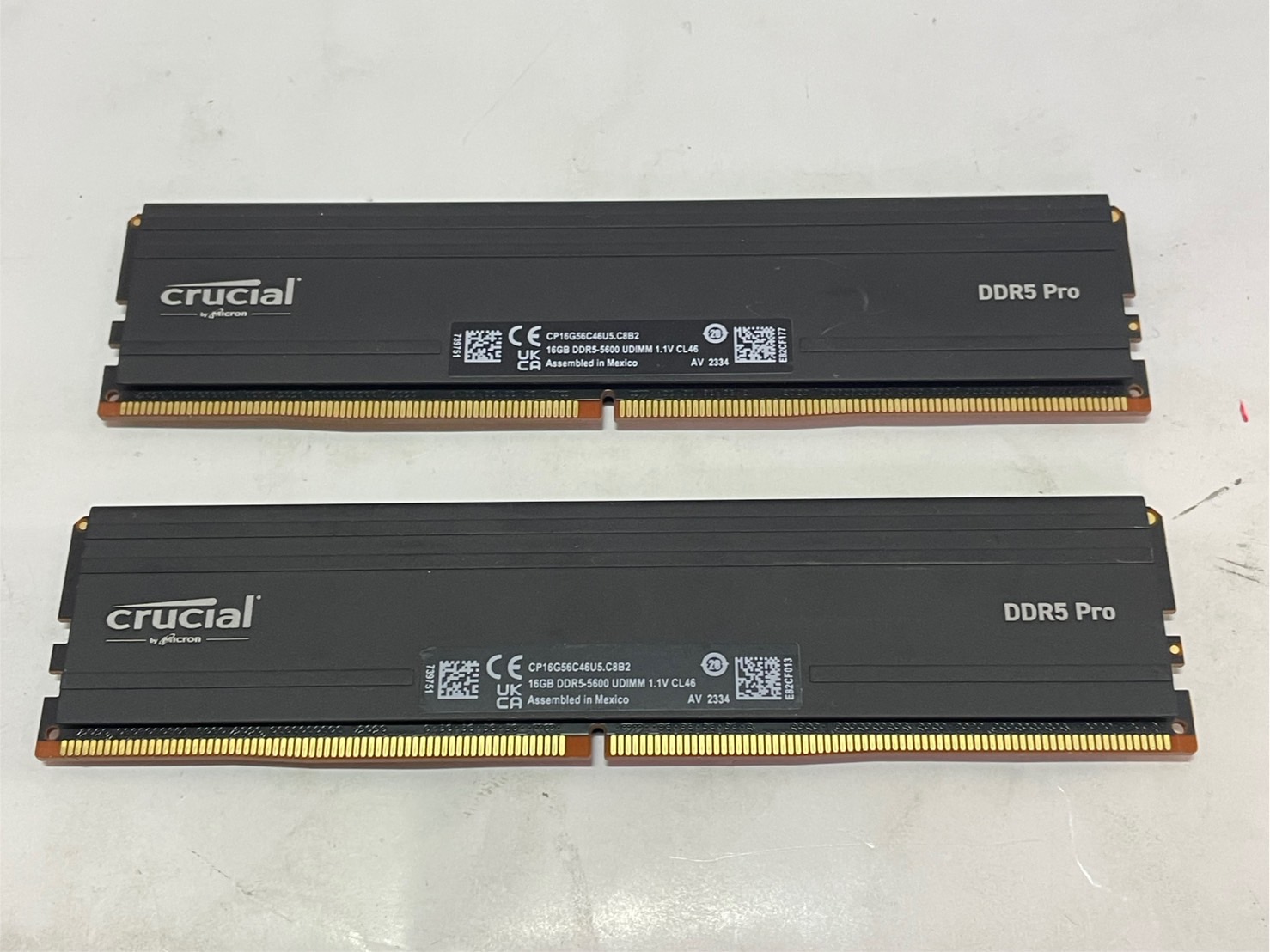 crucial CP16G56C46U5 [DDR5-5600 PC5-44800 16GB 2枚組]の激安通販