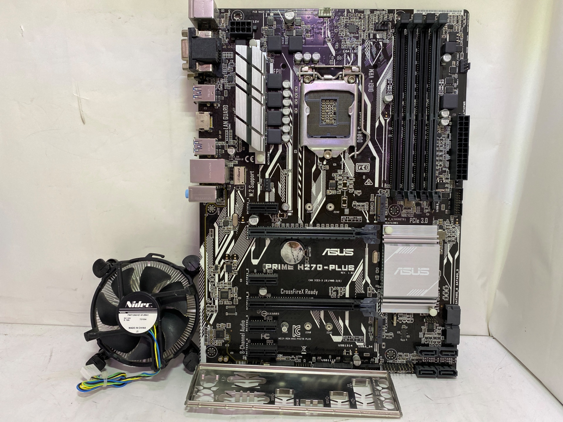 ASUS H370-A マザーボード + Intel i7-8700 ASUS PRIME H370-A ＋Intel