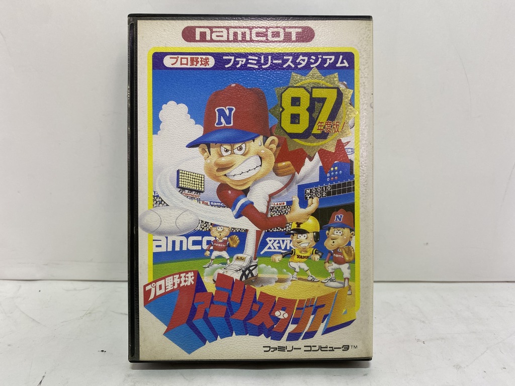 ナムコ ファミコン用ソフト プロ野球ファミリースタジアム'87年度版の