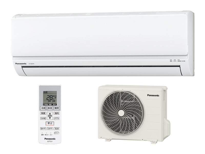 概要 インバーター冷暖房除湿タイプ ルームエアコン CS-222CFR