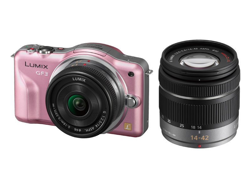 概要 デジタル一眼カメラ/ダブルレンズキット DMC-GF3W | LUMIX