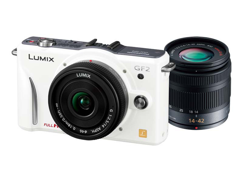 概要 デジタル一眼カメラ/ダブルレンズキット DMC-GF2W | LUMIX