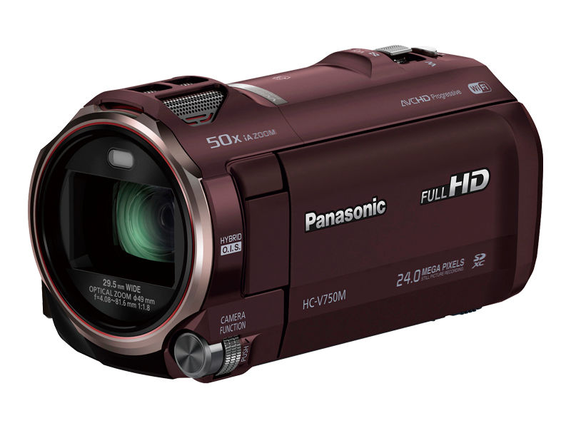 概要 デジタルハイビジョンビデオカメラ HC-V750M | デジタルビデオ