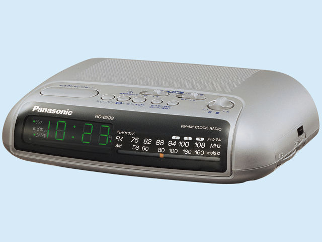 概要 FM（ワイド）／AMクロックラジオ RC-6299 | ラジオ／CDラジオ