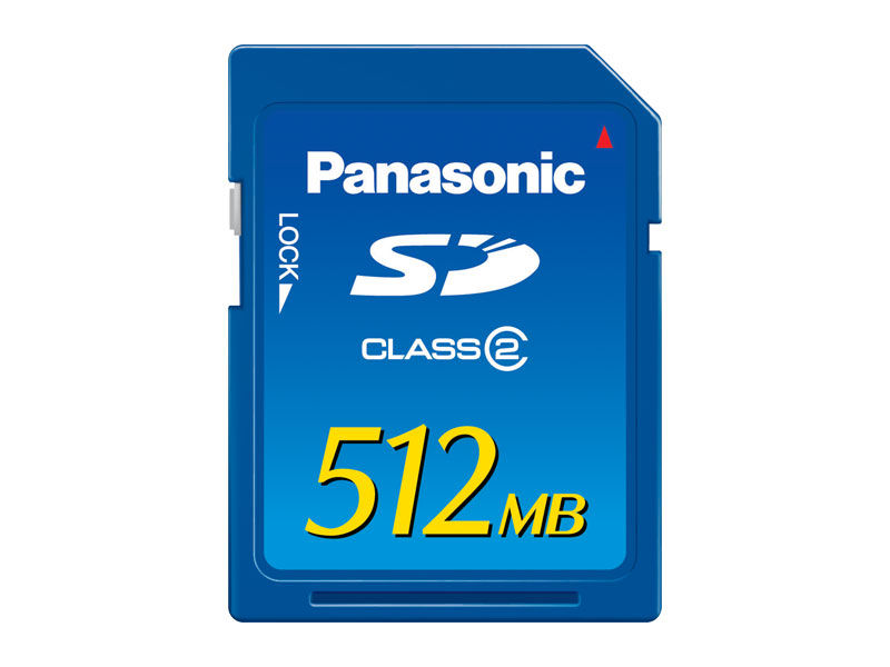 概要 512MB SDメモリーカード RP-SDR512J1A | アクセサリー