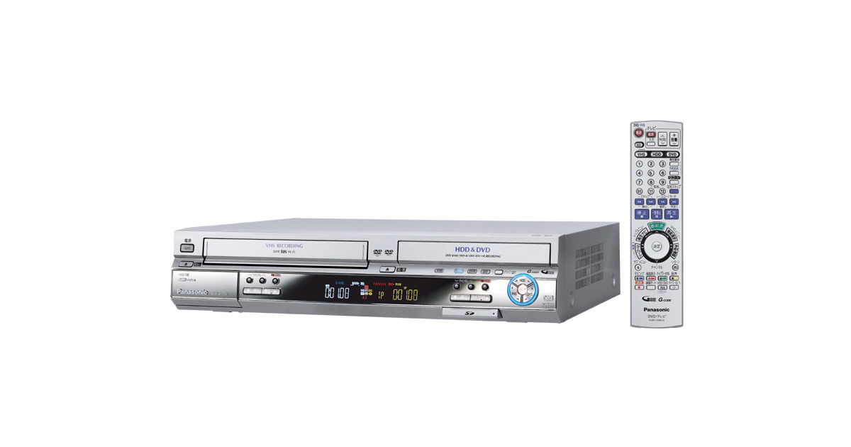 概要 DVDレコーダー（HDD内蔵VHSビデオ一体型） DMR-EH70V